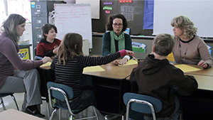 Teachers creating a more inclusive classroom by incorporating proven integrated services in a general education setting - something that benefits all students, not just those with identified mental health challenges